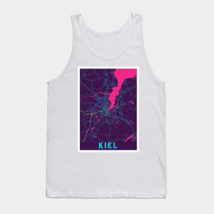 Kiel Neon City Map Tank Top